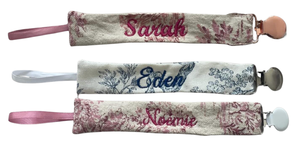 Attache Tétine Tissus